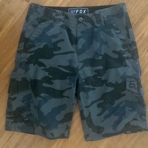 Fox camo shorts cargo size 30